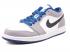 Air Jordan 1 Low True Blue Cement Grey Black White Mens Shoes 553558-103