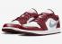 Air Jordan 1 Low White Bordeaux Grey 553558-615