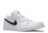 Air Jordan 1 Low White Navy Obsidian 553558-114