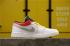 Air Jordan 1 Low White Red Yellow Mens Basketball Shoes 553558-107