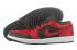Air Jordan 1 Retro Low Bred Black White Gym Red Mens Shoes 553558-001
