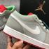 Air Jordan 1 Retro Low Green Red White Basketball Shoes 55355-021