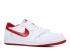 Air Jordan 1 Retro Low Og Bg White Varsity Red 709999-101