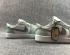 Air Jordan 1 Retro Low White Particle Grey Green Shoes CZ0790-100