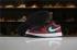 Mens and Womens Air Jordan 1 Low Black Green Pulse Gym Red White 553558 036