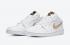 Wmns Air Jordan 1 Retro Low White Metallic Gold CZ4776-100