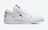 Wmns Air Jordan 1 Retro Low White Metallic Gold CZ4776-100