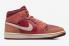 Air Jordan 1 Mid Africa Red Pink Beige White Shoes DV3476-600