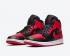 Air Jordan 1 Mid Banned 2020 Black University Red White 554724-074