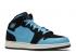 Air Jordan 1 Mid Bg Gamma Blue Black 554725-017
