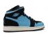 Air Jordan 1 Mid Bg Gamma Blue Black 554725-017