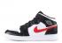 Air Jordan 1 Mid Bg Multi-color Swoosh University Yellow Tour Black White Red 554725-052