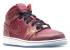 Air Jordan 1 Mid Bhm Gs Grnt Whit Gold Dp Metallic 647562-605