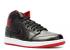 Air Jordan 1 Mid Black Red White Gym 554724-028
