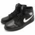 Air Jordan 1 Mid Black White 554724-049