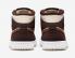 Air Jordan 1 Mid Brown Fleece Cream Dark Chocolate DO6699-200
