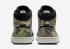 Air Jordan 1 Mid Camo Light Bone Black Mens Shoes CW5490-001