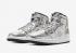 Air Jordan 1 Mid Disco Ball Metallic Silver Black White CU9304-001