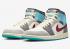 Air Jordan 1 Mid Exploration Unit Team Red Coconut Milk Blue FB1870-161