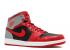 Air Jordan 1 Mid Fire Red Cement Black Ff 554724-603