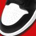Air Jordan 1 Mid GS Deep Black Chile Red White Shoes 554725-075