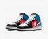 Air Jordan 1 Mid GS Game Time Black White Blue Orbit CV4891-001