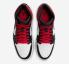 Air Jordan 1 Mid GS Gym Red Black Toe DQ8423-106