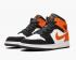 Air Jordan 1 Mid GS Shattered Backboard Black Starfish White 554725-058