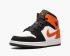 Air Jordan 1 Mid GS Shattered Backboard Black Starfish White 554725-058