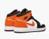 Air Jordan 1 Mid GS Shattered Backboard Black Starfish White 554725-058