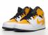 Air Jordan 1 Mid GS University Gold White Black 554725-170