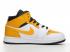 Air Jordan 1 Mid GS University Gold White Black 554725-170