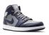 Air Jordan 1 Mid Georgetown Navy White Midnight Grey Cool 554724-006