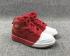 Air Jordan 1 Mid Gp Aj1 1 White Red Match Kids Shoes 640737-026