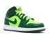 Air Jordan 1 Mid Gs Gorge Green Electric Black 554725-330