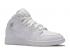 Air Jordan 1 Mid Gs Platinum White Pure 554725-109