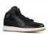 Air Jordan 1 Mid Gs Royalty Black Gold Metallic 554725-042