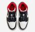 Air Jordan 1 Mid Gym Red Black Sail BQ6472-061