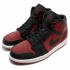 Air Jordan 1 Mid Gym Red Black white 554724-610