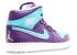 Air Jordan 1 Mid Hornet Court Pruple Gmm Plnm Blue Metallic 554724-507