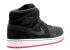 Air Jordan 1 Mid Nouveau Black Red Gym Sail 629151-001