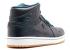 Air Jordan 1 Mid Nouveau Blue Brown Space Light Gum White 629151-404