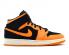 Air Jordan 1 Mid Orange Peel Black Crimson Tint 554725-081