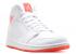 Air Jordan 1 Mid Prem White Infrared 23 667399-123
