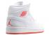 Air Jordan 1 Mid Prem White Infrared 23 667399-123