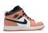 Air Jordan 1 Mid Ps Pink Quartz Grey Dark Smoke White 640737-603