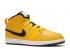 Air Jordan 1 Mid Ps University Gold Black White 640734-700