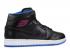 Air Jordan 1 Mid Radio Raheem Fire Pink Black Blue Photo 554724-029