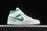 Air Jordan 1 Mid SE Summite White Green Grey Shoes DC9294-103