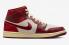 Air Jordan 1 Mid SE Tiki Leaf Team Red University Red Sail Muslin DZ2820-601